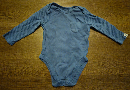 Blue Onesie With Long Sleeves